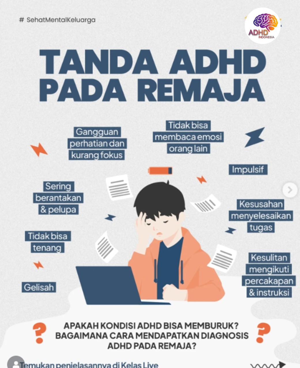Screening ADHD Non-Diagnostik: Edukasi Awal bagi Orang Tua di Kabupaten Bintan